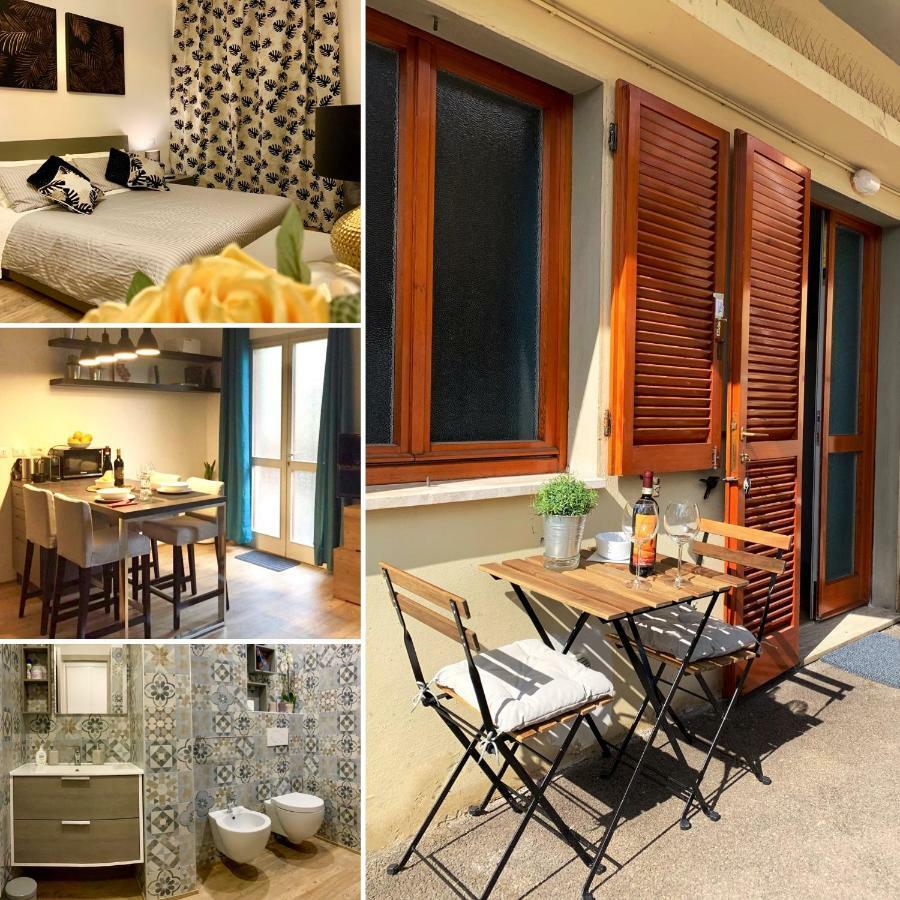 Open The Classic Wooden Shutters At A Cozy City Nest Florence Buitenkant foto